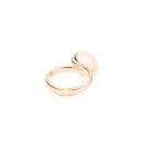 Tamara Comolli BOUTON Ring large pinker Chalcedon - Bild 3