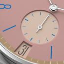 NOMOS Glashütte Tangente 38 Datum Pompadour  - Bild 6