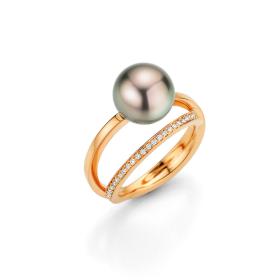 Roségold, Ringe, Gellner Wave Ring 5-23777-05