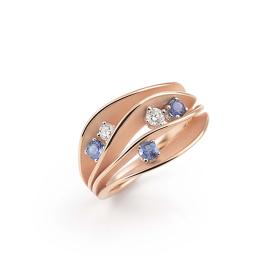 Roségold, Ringe, Annamaria Cammilli Dune Color Ring GAN3375PT01