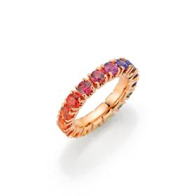 Roségold, Ringe, A. Odenwald Rainbow Ring 33846 SF RG