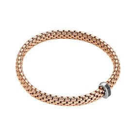 Roségold, Armschmuck, FOPE Vendôme Flex'it  Armband mit Diamanten 58402BX_BN_R_XBX_0XS