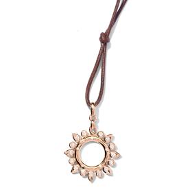 Roségold, Halsschmuck, Tamara Comolli GYPSY Anhänger Classic Sun mit Diamanten P-Gyp-Cl-rg