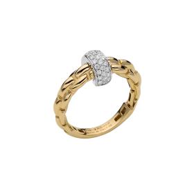 Weißgold, Ringe, FOPE Eka Ring mit Pavébesatz 70710AX_PB_G_XBX_140