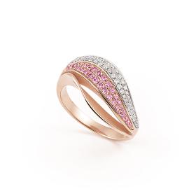 Roségold, Ringe, Annamaria Cammilli Velaa Color Ring GAN3299V02P