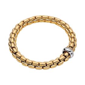 Weißgold, Armschmuck, FOPE Eka Armband 60711BX_BB_G_XBX_0XS