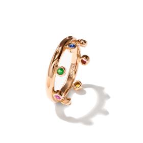 Roségold, Ringe, Tamara Comolli GYPSY Ring Crown Brilliant Cut 'Candy'  R-Gyp-C-Br-Can-rg