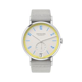 NOMOS Glashütte Tangente 38 Datum Lemonbiscuit  179.S10