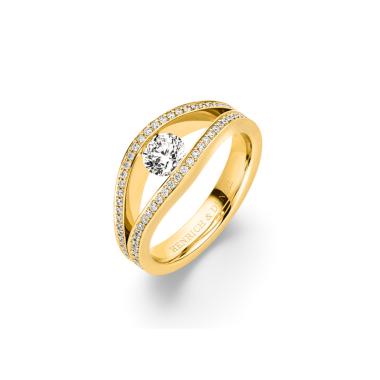 Ringe, Gelbgold, Henrich & Denzel Tensio Ring