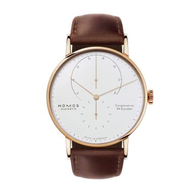 Unisex, Handaufzug, NOMOS Glashütte Lambda Roségold