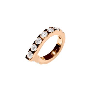 Ringe, Roségold, Tamara Comolli SIGNATURE Drop Memoire Classic Ring