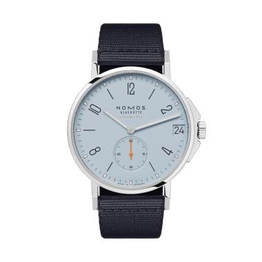 Automatik, NOMOS Glashütte Ahoi neomatik 38 Datum sky