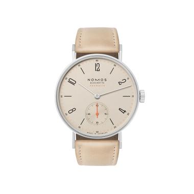 Handaufzug, NOMOS Glashütte Tangente Neomatik Champagner