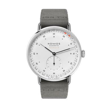 Unisex, Handaufzug, NOMOS Glashütte Metro neomatik 41 Update