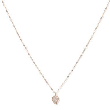 Halsschmuck, Roségold, Tamara Comolli SPARKLE Kette mit DiamantPavé 