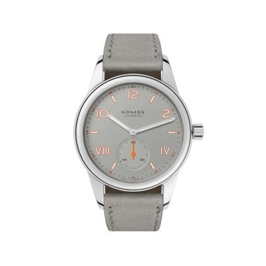 Unisex, Handaufzug, NOMOS Glashütte Club Campus Absolute Gray