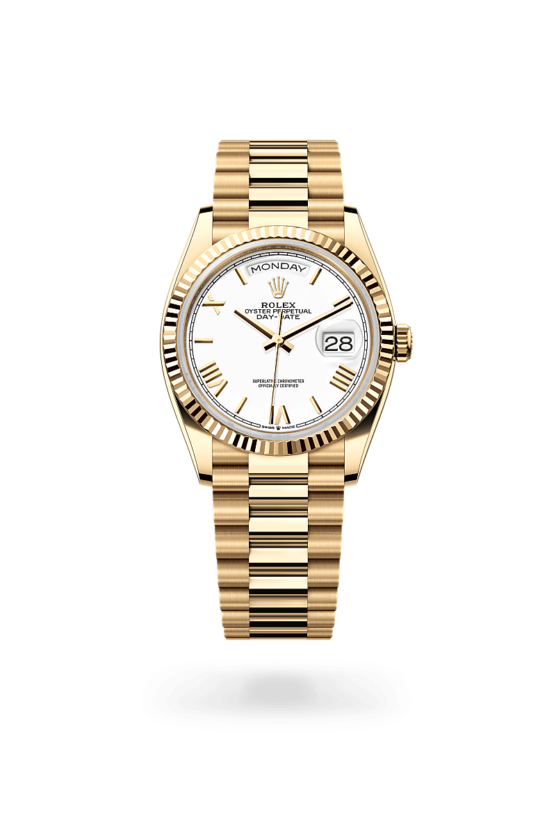 Rolex Day-Date 36 M128238-0113 Herrenuhr / Damenuhr - Oyster, 36 mm, Gelbgold 