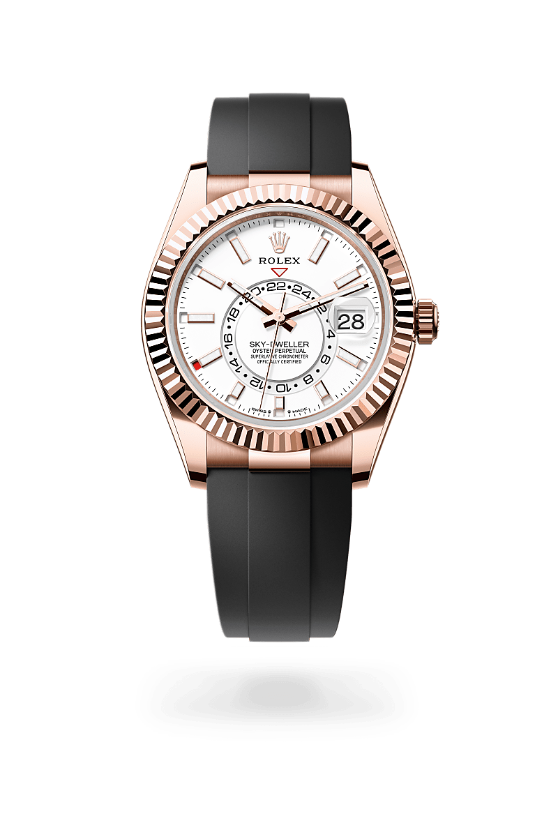 Rolex Sky-Dweller M336235-0003 Herrenuhr - Oyster, 42 mm, Everose-Gold 